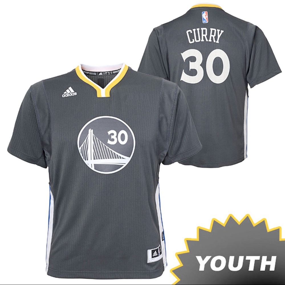 GSW Curry #30 Alternate Jersey -Youth L